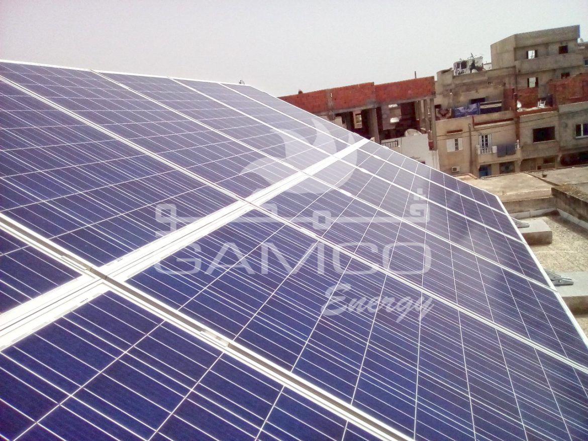 3,120kwc تركيب اللوحة الفولتوضوئية