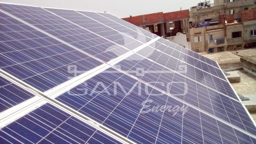 3,120kwc تركيب اللوحة الفولتوضوئية