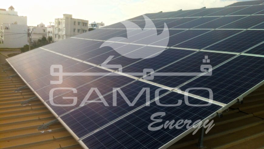15,080kwc تركيب اللوحة الفولتوضوئية