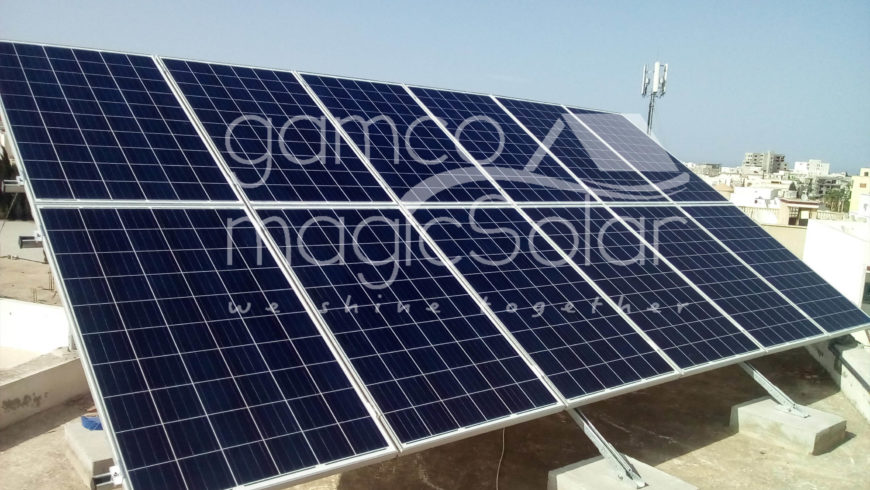 Installation Photovoltaïque  3,120kwc